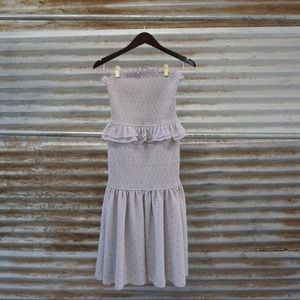 Light Lavender Chiffon Dress.